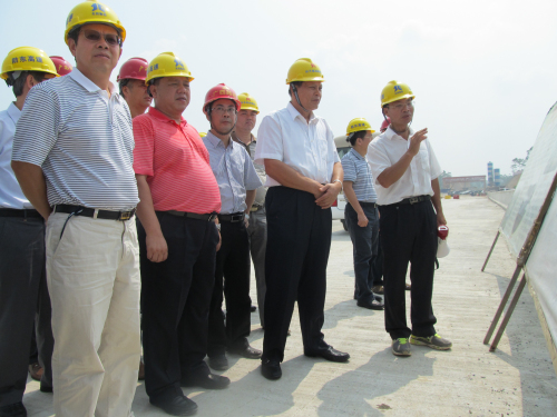 自治区副主席杨贺喜到防东1标考察调研 - 企业要闻 - J9集团