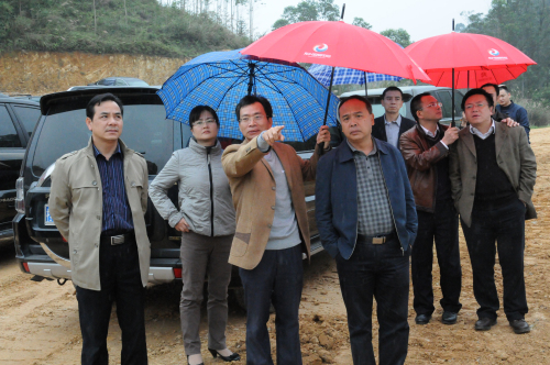 防城港副市长陈可猛到防东1标指导征地拆迁事情 - 企业要闻 - J9集团